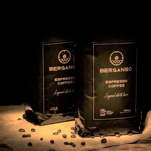 Kavos pupelės BERGANSO ESPRESSO, 1 kg • 100% arabica