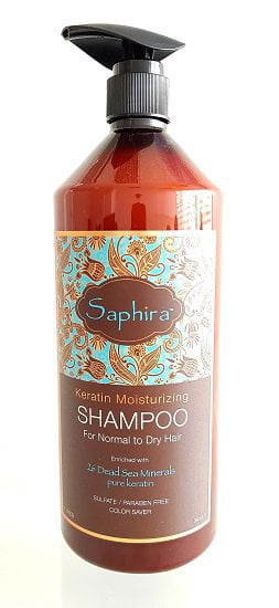 Drėkinamasis šampūnas su keratinu Saphira 1L