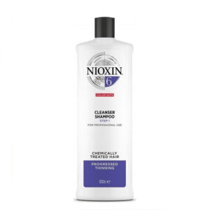 Šampūnas slenkantiems plaukams Nioxin nr.6 1000ml CHEMIŠKAI PAŽEISTIEMS – STIPRIAI SLENKANTIEMS