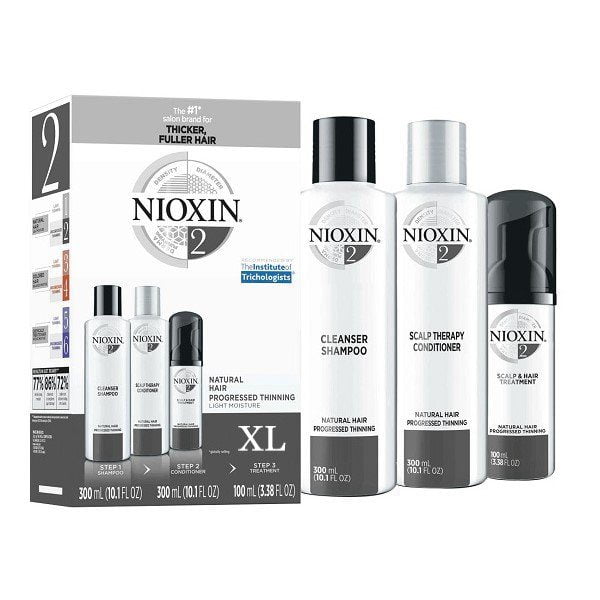 Rinkinys slenkantiems plaukams Nioxin Nr.2 XL