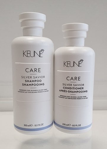 Rinkinys sidabriniam plaukų atspalviui Keune Care Duo (300ml+250ml)