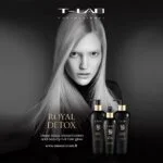 Detoksikuojantis plaukų šampūnas T-Lab Royal Detox