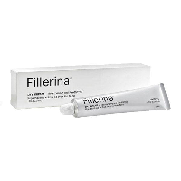 Dieninis kremas 1 lygio raukšlėms Fillerina (su 6 hialurono rūgštimis ir peptidais)