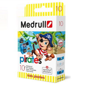 Pleistras Medrull Piratai N10 (vaikiškas)