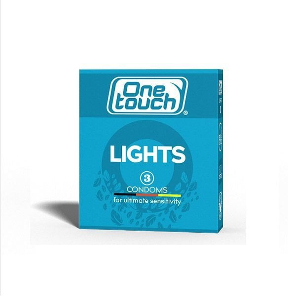 Prezervatyvai One Touch Lights 3vnt