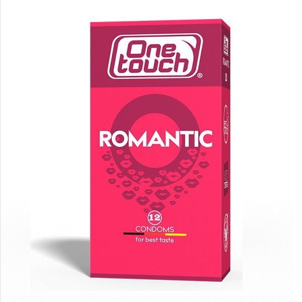 Prezervatyvai lygiu paviršiumi One Touch Romantic 12vnt