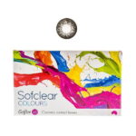Spalvoti kontaktiniai lęšiai Sofclear Colours, juodi (2vnt) (2)