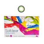 Spalvoti kontaktiniai lęšiai Sofclear Colours, žali (2vnt) (2)