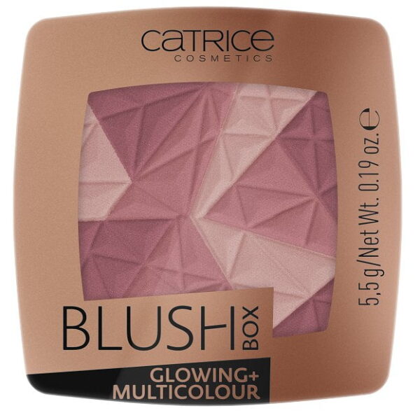 Skaistalai CATRICE Blush Box Glowing + Multicolour 020 5.5g
