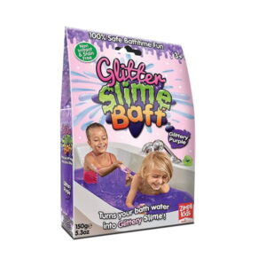 Želė voniai Zimpli Kids Glitter Slime Baff Single Purple 150g