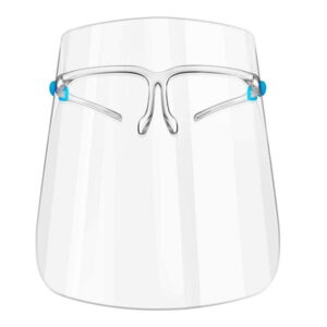 Apsauginis veido skydelis Face Shield su akinių rėmu