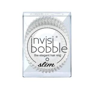 Plauku-gumytes-Invisibobble-Slim-Crystal-Clear-3vnt