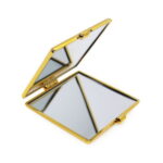 Sulankstomas kišeninis veidrodis OSOM Professional ST3512QG Gold