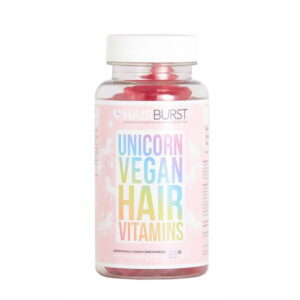 Veganiški maisto papildai skatinantys plaukų augimą Hairburst Unicorn 60vnt