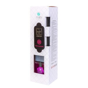 Namų kvapas THD Cube Pink Bouquet 100ml (vanilės ir santalo kvapo)