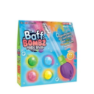 Vonios bombų rinkinys Zimpli Kids Baff Bombz Magic Brush 140g