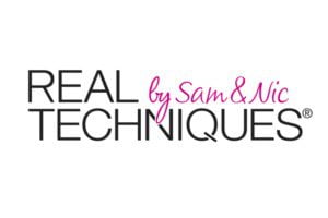 Real Techiniques by sam & nic prekinis ženklas