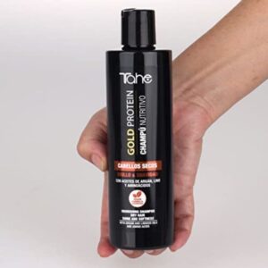 Maitinamasis šampūnas sausiems plaukams TAHE Gold Protein 300ml