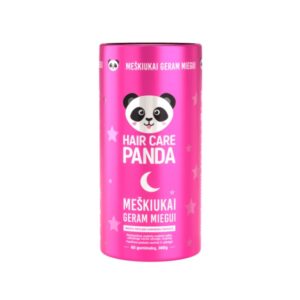 Papildai miego kokybės gerinimui Hair Care Panda 60vnt