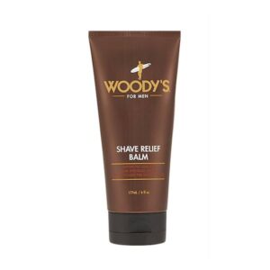Drėkinamasis odos balzmas po skutimosi Woody's Shave Relief 177 ml