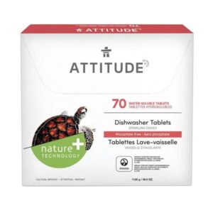 Tabletės indaplovei Attitude Nature Technology 70vnt