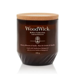 Aromatinė žvakė WoodWick ReNew Cherry Blossom&Vanilla 184g.