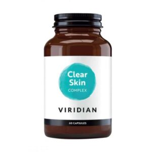 Maisto papildas odai Viridian Clear Skin Complex 60 kaps.