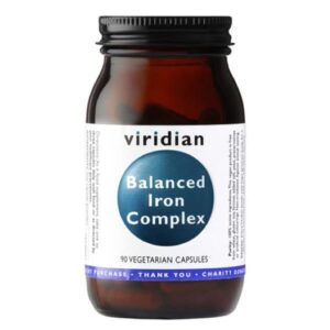 Maisto papildas Viridian Balanced Iron Complex 90kaps.