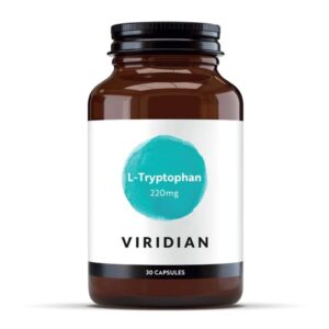 Maisto papildas Viridian L-Tryptophan 220mg 30kaps.