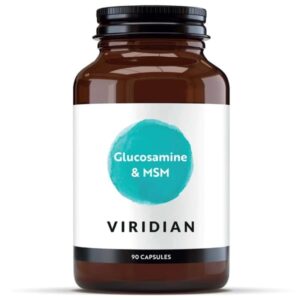 Maisto papildas Viridian MSM Glucosamine Complex 90kaps.