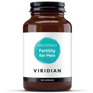 Maisto papildas vyram Viridian High Potency Fertility For Men 120kaps.