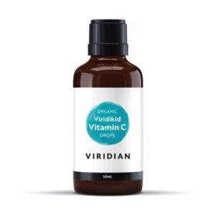 Maisto papildas imuniteto stiprinimui Viridian Virikid Vitamin C Drops 50ml