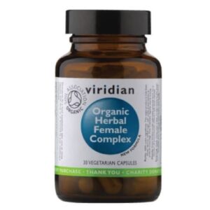 Maisto papildas moterims Viridian Organic Herbal Female Complex 30kaps.