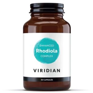 Maisto papildas Viridian Enhanced Rhodiola Complex 30kaps.